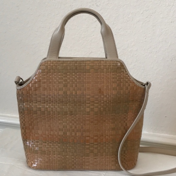 Fossil Handbags - NWT Fossil Woven Leather Handbag